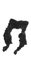Detailansicht des Buchstabens chet