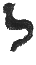 Detailansicht des Buchstabens lamed