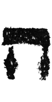 Detailansicht des Buchstabens heh