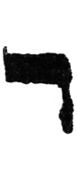 Detailansicht des Buchstabens resch
