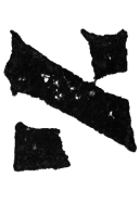 Detailansicht des Buchstabens alef