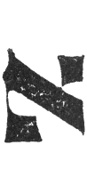 Detailansicht des Buchstabens alef