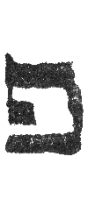 Detailansicht des Buchstabens peh